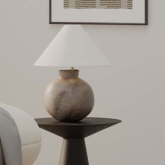 Table lamp 3d model