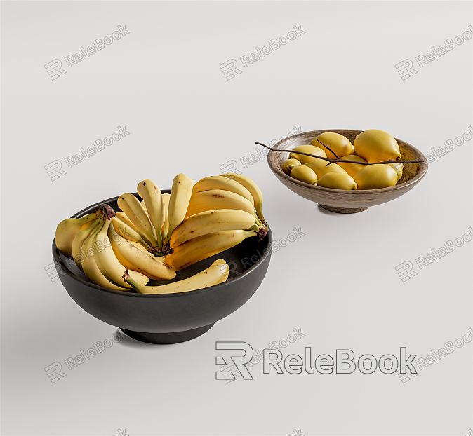 Modern fruit plate model