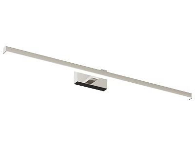 Sleek Modern Linear Wall Light With Long Strip Metal Body And LED Lighting 3d model