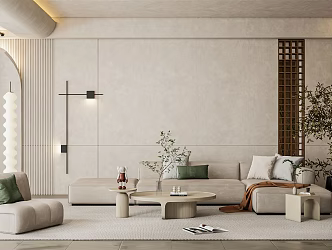 The Silent Living Room 3d model
