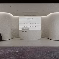 Modern Minimalist Beauty Hairdressing Salon Interior Design With Cozy Lounge Sofa And Elegant Indoor Plants