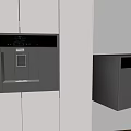 Direct drinking machine instant hot drinking machine embedded line machine water purifier water dispenser 3d model