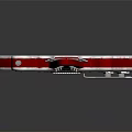 Red Electric Guitar As Musical Instrument With Shiny Wooden Body On Black Surface