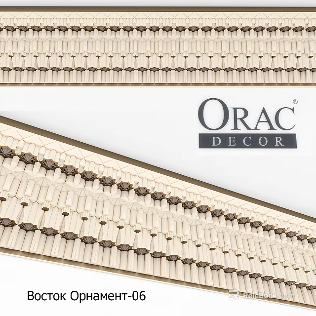 ORAC DECOR Decorative Components Featuring Ornate Patterns For Interior Ornamental Trim 3d model