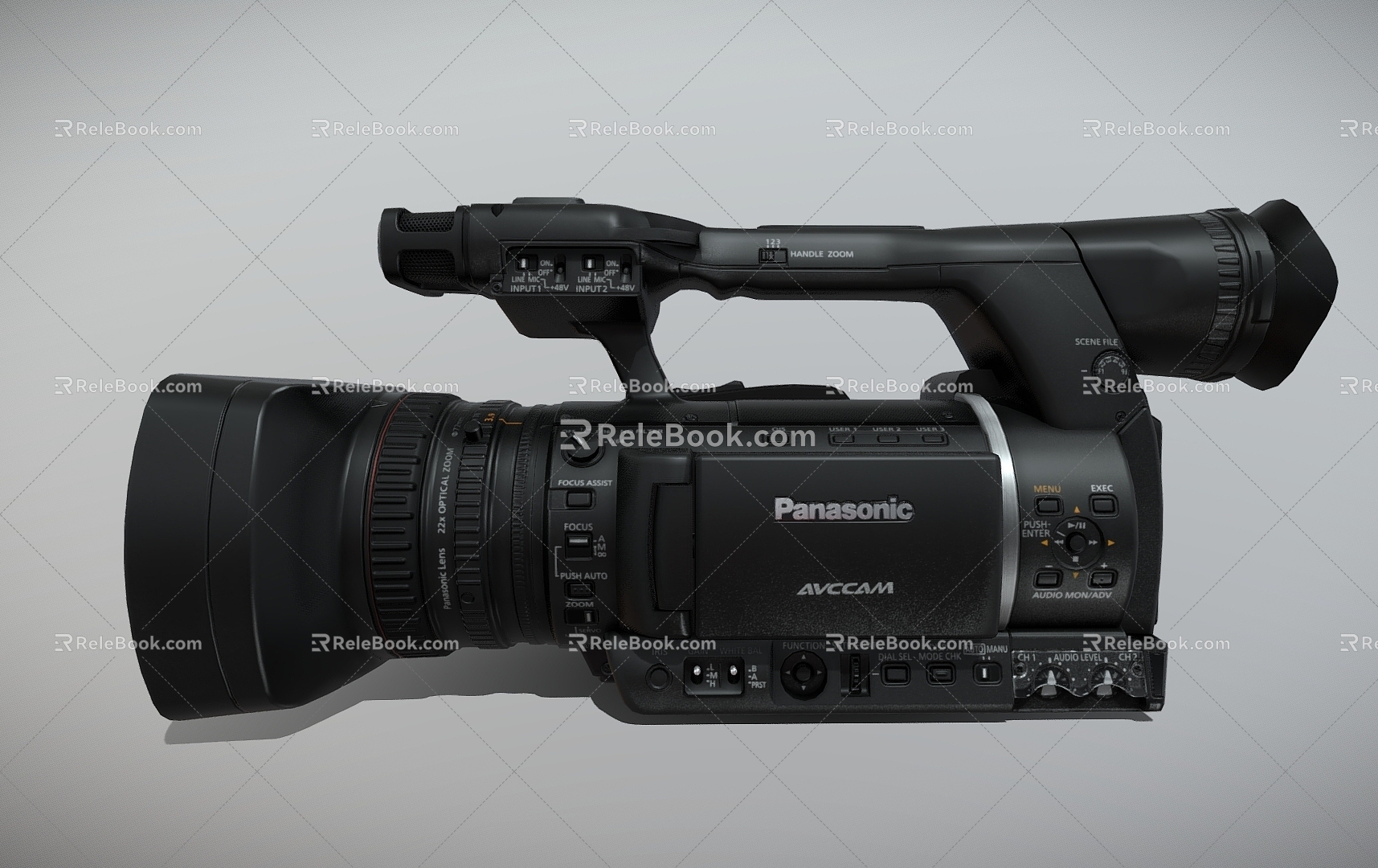 Modern Camera Video Recording Equipment model