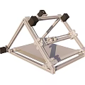 Metal 3D Printer Frame Structure With Mechanical Parts And Printing Platform 3d model