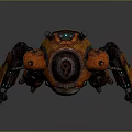 Mech Warrior Mech Soldier Machine Battlearm Mechanical Battlearm Machine Fighter Robot 3d model
