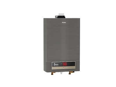 gas water heater 3d model