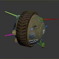 Mech Warrior Mech Soldier Machine Battlearm Mechanical Battlearm Machine Fighter Robot 3d model
