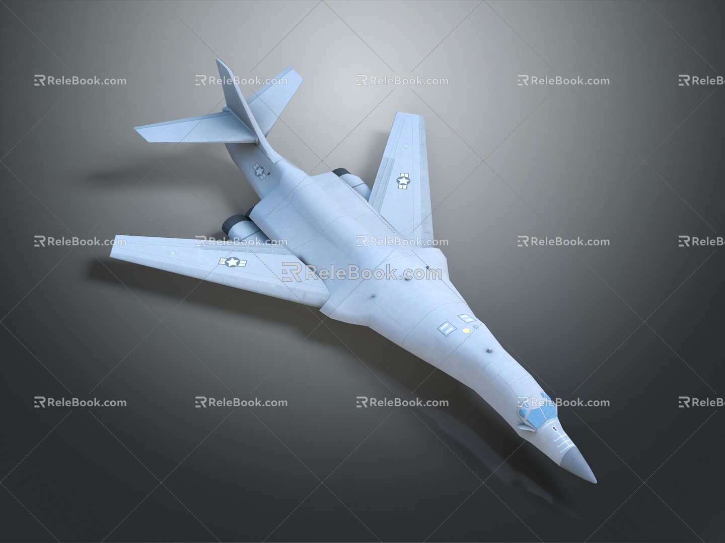 Modern Fighter Fighter 3d model