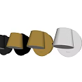 Modern Contemporary Wall Lamps With Black Gold White Colors Simple Sleek Design For Home Decor