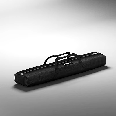 LIVIVO Black Long Travel Storage Bag With Comfortable Carry Handles And Durable Material 3d model