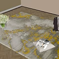 Modern Carpet 3d model