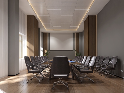 Modern Meeting Room Office 3d model