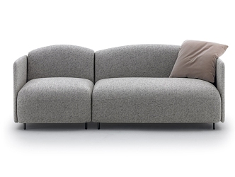 Modern Italian Simple Multiplayer Sofa 3d model