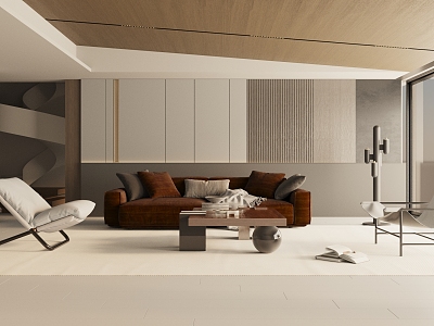 Living room 3d model