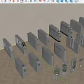 Stainless Steel Turnstiles As Modern Public Facilities For Access Control Systems
