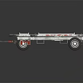 Flatbed Trailer With Metal Loading Deck Dual Axle And Hitch System