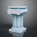 Columns Stone Columns Stone Columns Old Columns Roman Columns Roman Columns Classical Columns Greek Columns 3d model