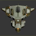 Futuristic Space Exploration Vehicle With Detailed Modules And Sci Fi Design