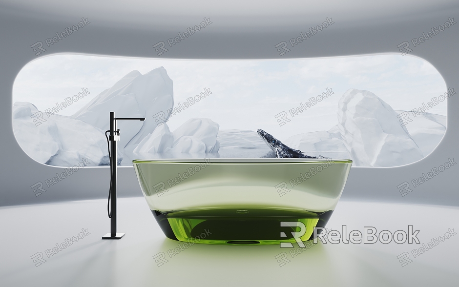 Modern Bathtub model