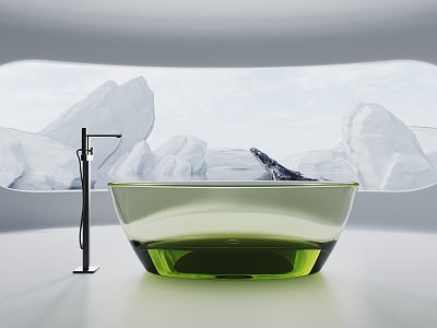 Modern Bathtub model