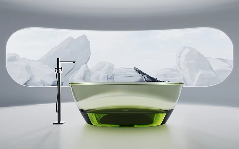 Modern Bathtub 3d model