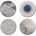 Modern Round Carpet 3d model
