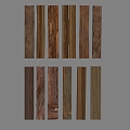 Modern Wood Pillar Old Wood Old Wood Wood Member 3d model