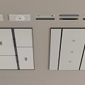 Integrated ceiling mineral wool board ceiling honeycomb large board ceiling bath heater 3d model