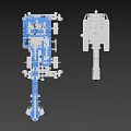 Building Blocks Construction Vehicles Models With Crane Excavator Mechanical Arms Tracks And Colorful Parts