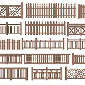Various Styles Of Decorative Wooden Garden Fences With Different Designs