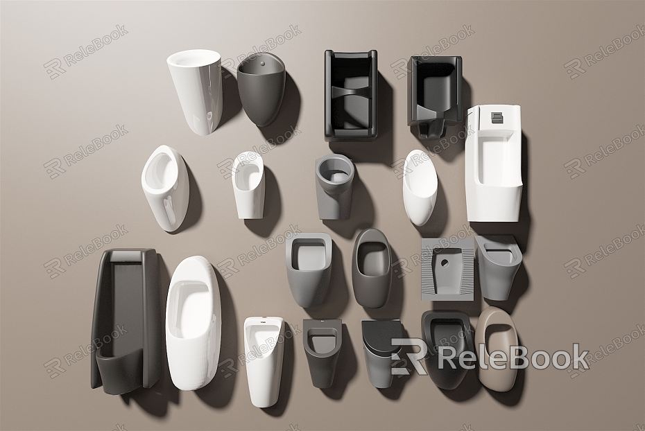 Modern Urinal model