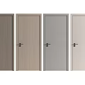 Modern Interior Hinged Doors With Multiple Color Options And Smooth Design Finish 3d model