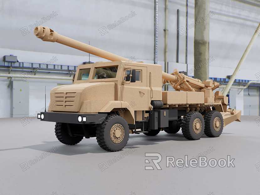 Modern Caesar Truck Gun Truck Gun model