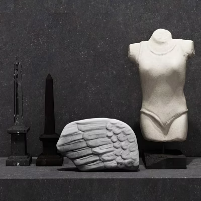 Ornaments combination 3d model