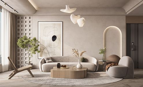 The Silent Living Room 3d model