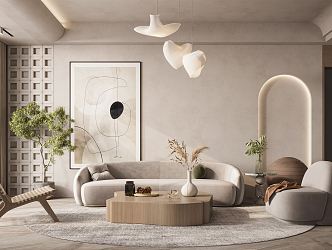 The Silent Living Room 3d model