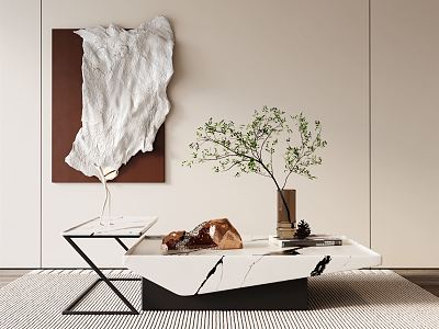 Modern coffee table model