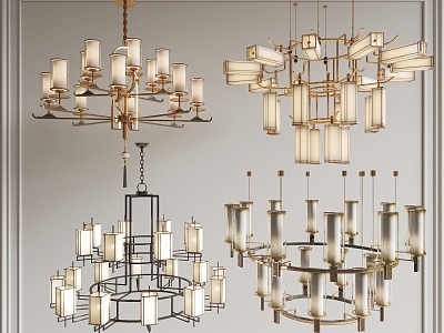 New Chinese Chandelier Living Room Chandelier Dining Room Chandelier model