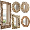 decorative mirror vanity mirror mirror 3d model