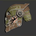 Sci-Fi Helmet Alien Helmet High Tech Helmet Game Helmet 3d model