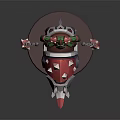 Modern Game Character Orc Warrior Character 3d model