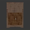 Brown Wooden Entryway Cabinet Sideboard With Drawers Cabinet Doors And Simple Design