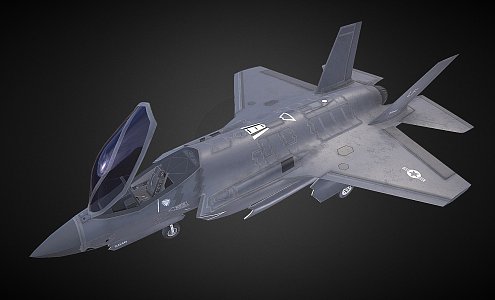 Aircraft Fighter 3d model