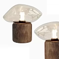 Table lamp Table lamp Glass table lamp Areti 3d model