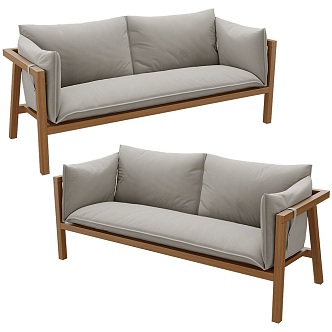 umomoku leisure sofa 18 3d model