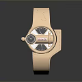 Elegant Golden Metal Bracelet Stylish Daily Life Accessory With Unique Design