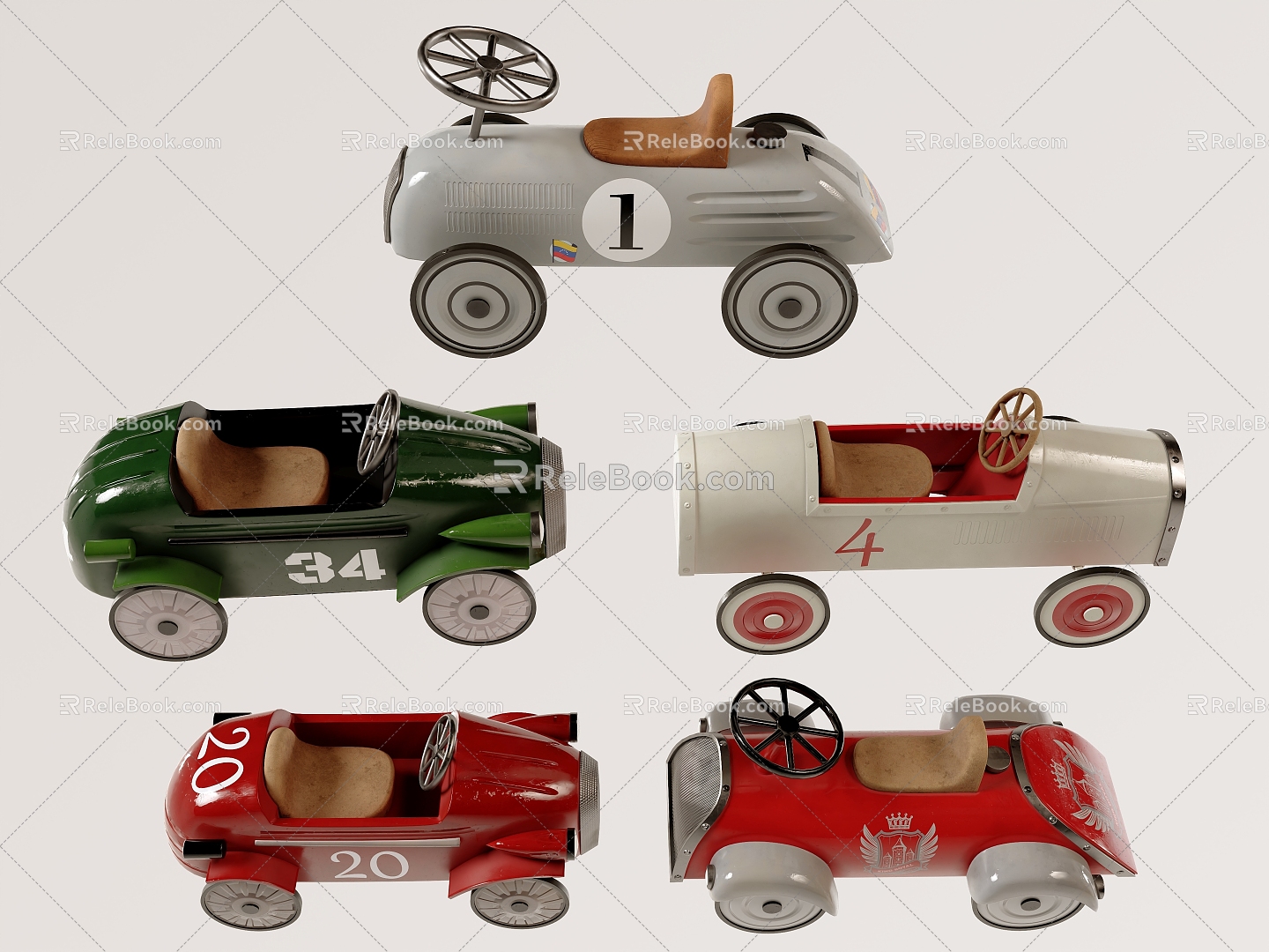 Toy car 3d model