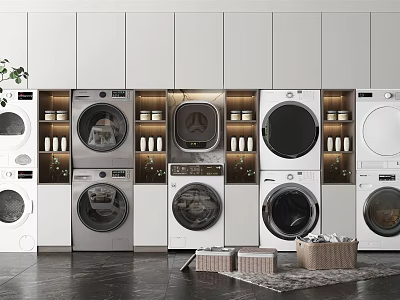Modern Bathroom Cabinet Rack With Sleek Design And Storage Shelves In Contemporary Space 3d model